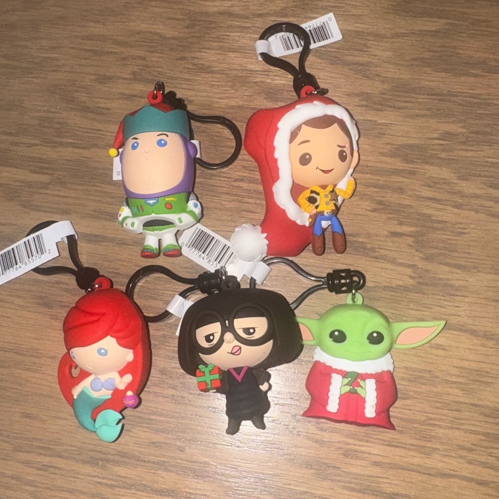 Disney Christmas Keychain Bundle